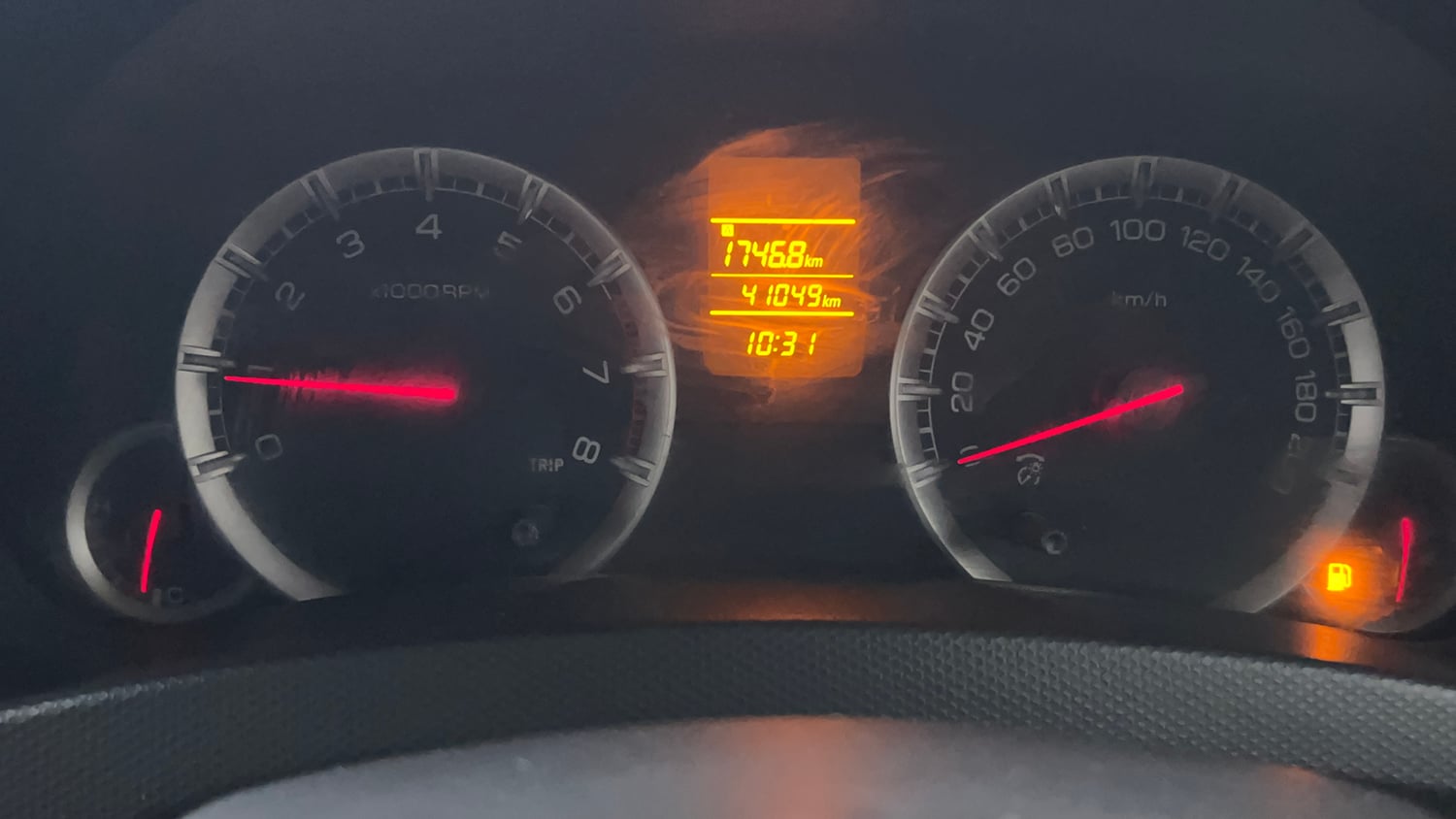 Used 2013 Maruti Suzuki Swift Dzire VXI Petrol Manual interior CLUSTERMETER VIEW
