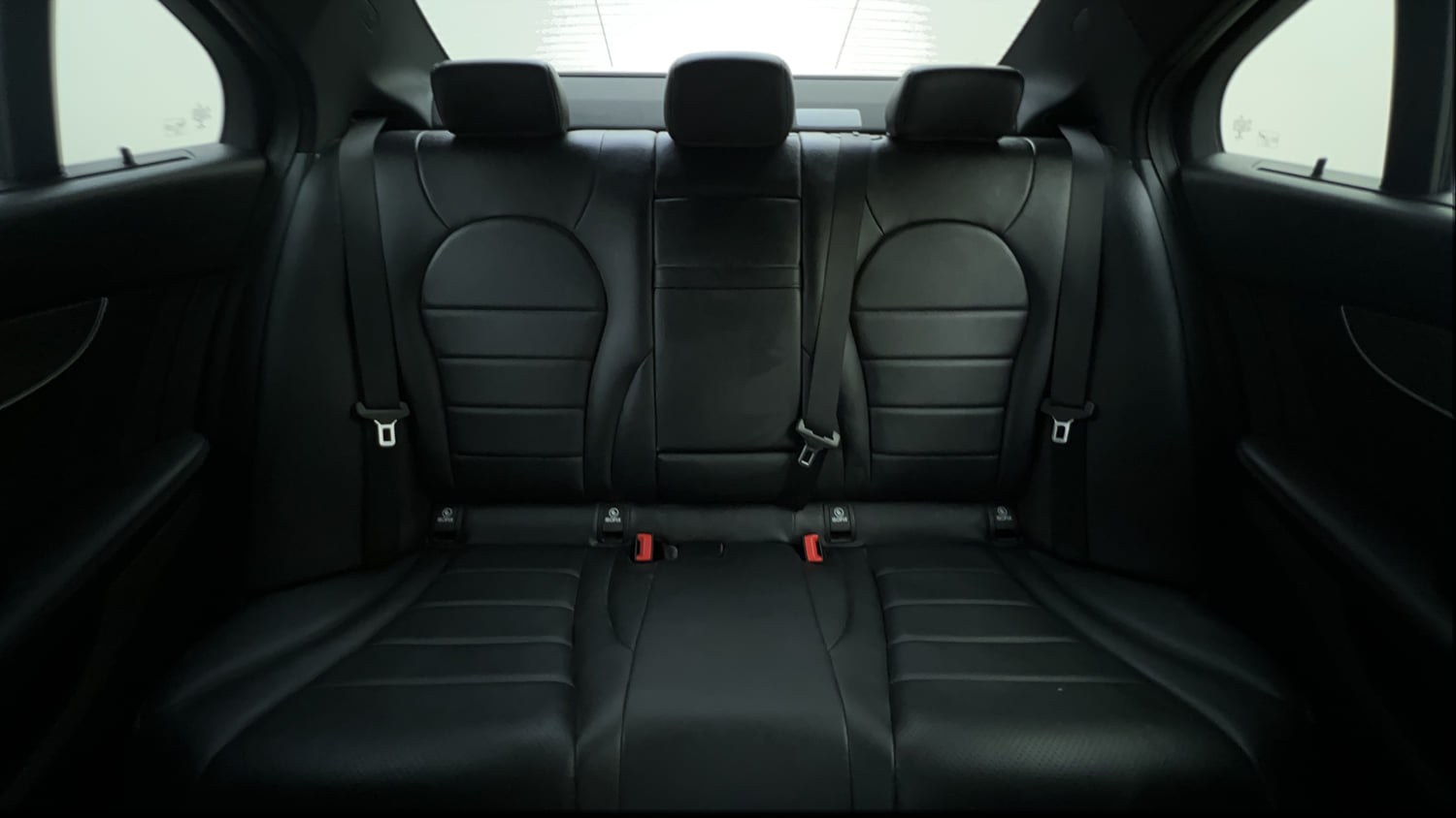 Used 2021 Mercedes-Benz C-Class C 300d AMG line Diesel Automatic interior REAR SEAT CONDITION VIEW
