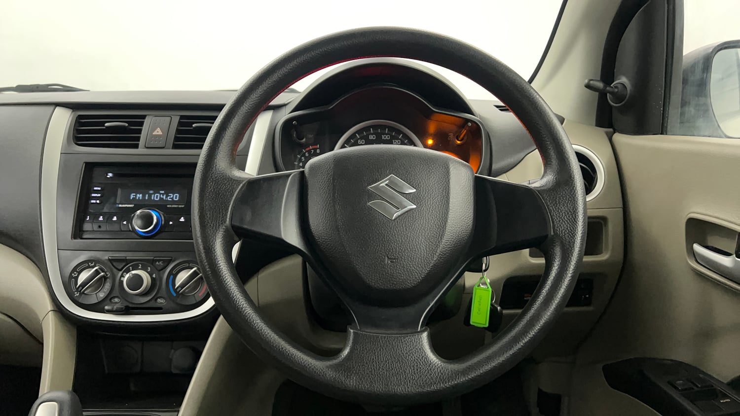Used 2015 Maruti Suzuki Celerio VXi AMT Petrol Automatic interior STEERING VIEW