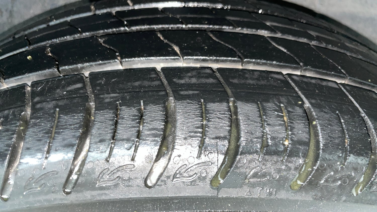 Used 2022 Tata Altroz XM Plus Petrol Petrol Manual tyres RIGHT REAR TYRE TREAD VIEW