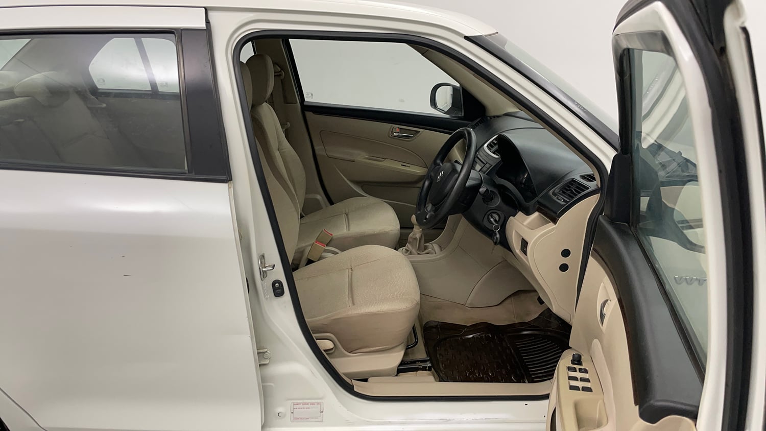 Used 2013 Maruti Suzuki Swift Dzire VXI Petrol Manual interior RIGHT SIDE FRONT DOOR CABIN VIEW