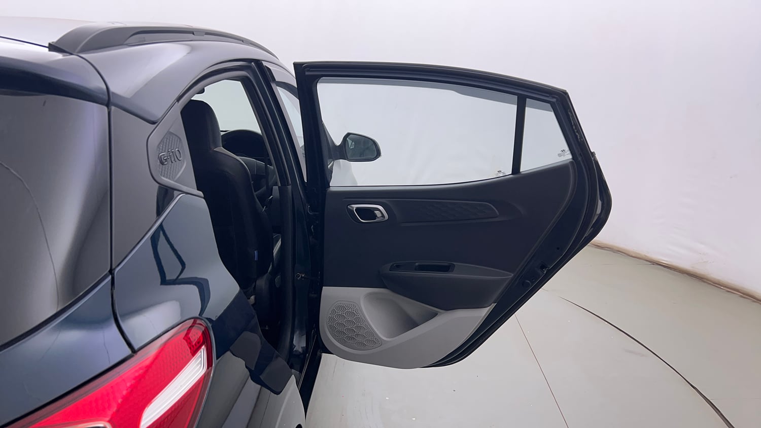 Used 2022 Hyundai Grand i10 Nios Sportz 1.2 Kappa VTVT Petrol Manual interior RIGHT REAR DOOR OPEN VIEW