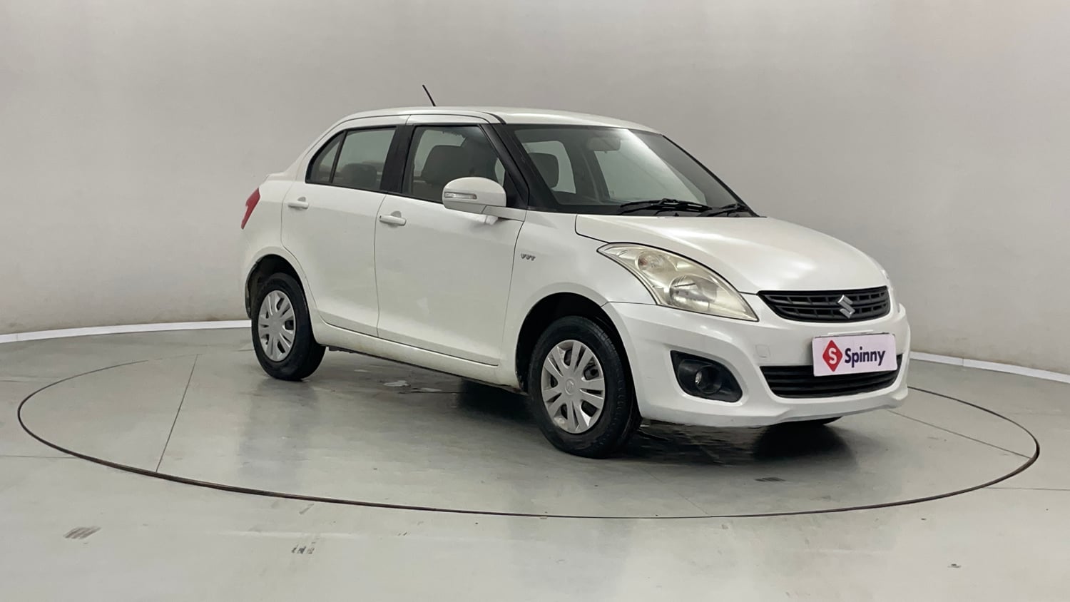Used 2013 Maruti Suzuki Swift Dzire VXI Petrol Manual exterior RIGHT FRONT CORNER VIEW