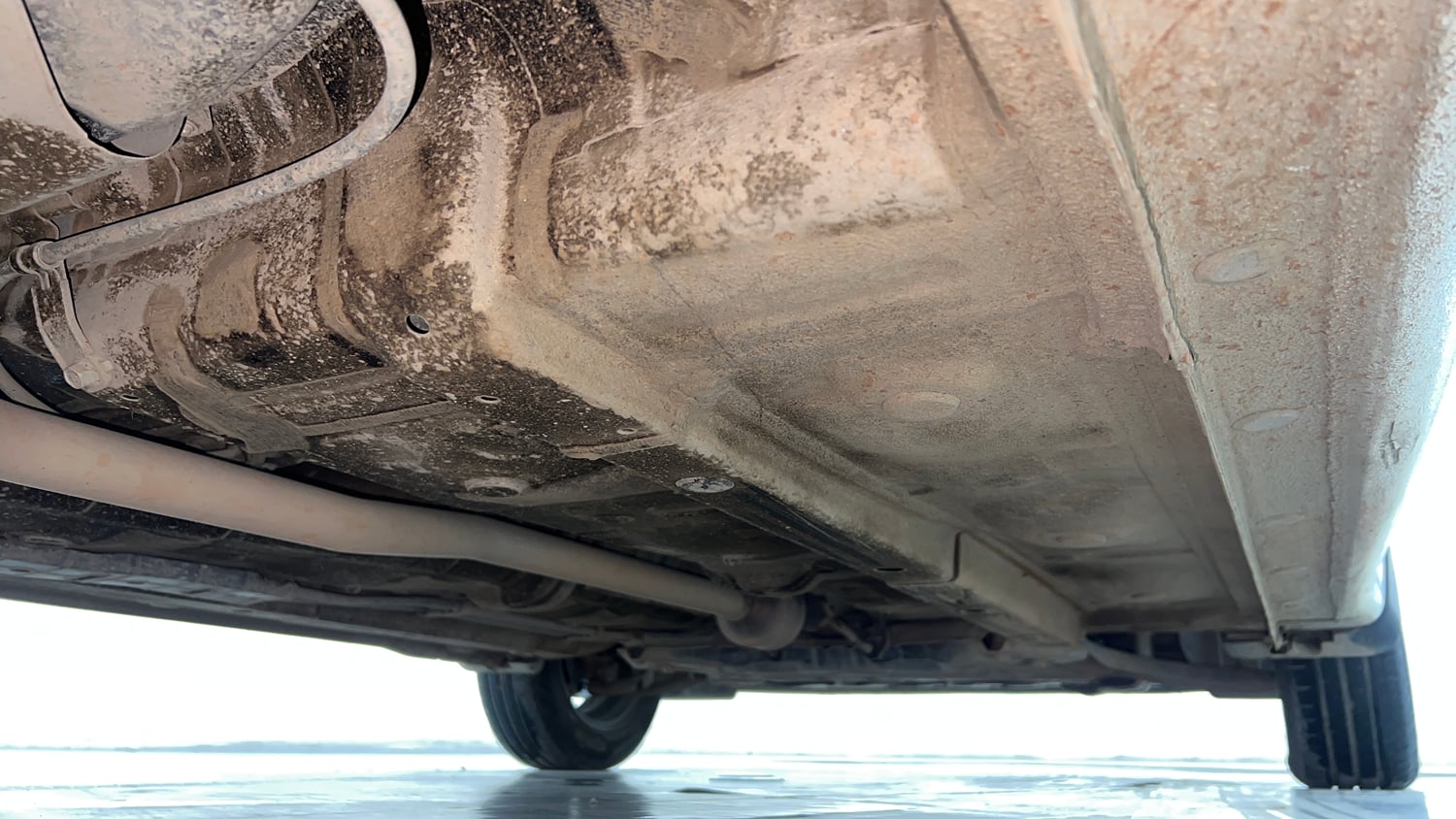 Used 2022 Hyundai Grand i10 Nios Sportz 1.2 Kappa VTVT Petrol Manual extra REAR RIGHT UNDERBODY VIEW