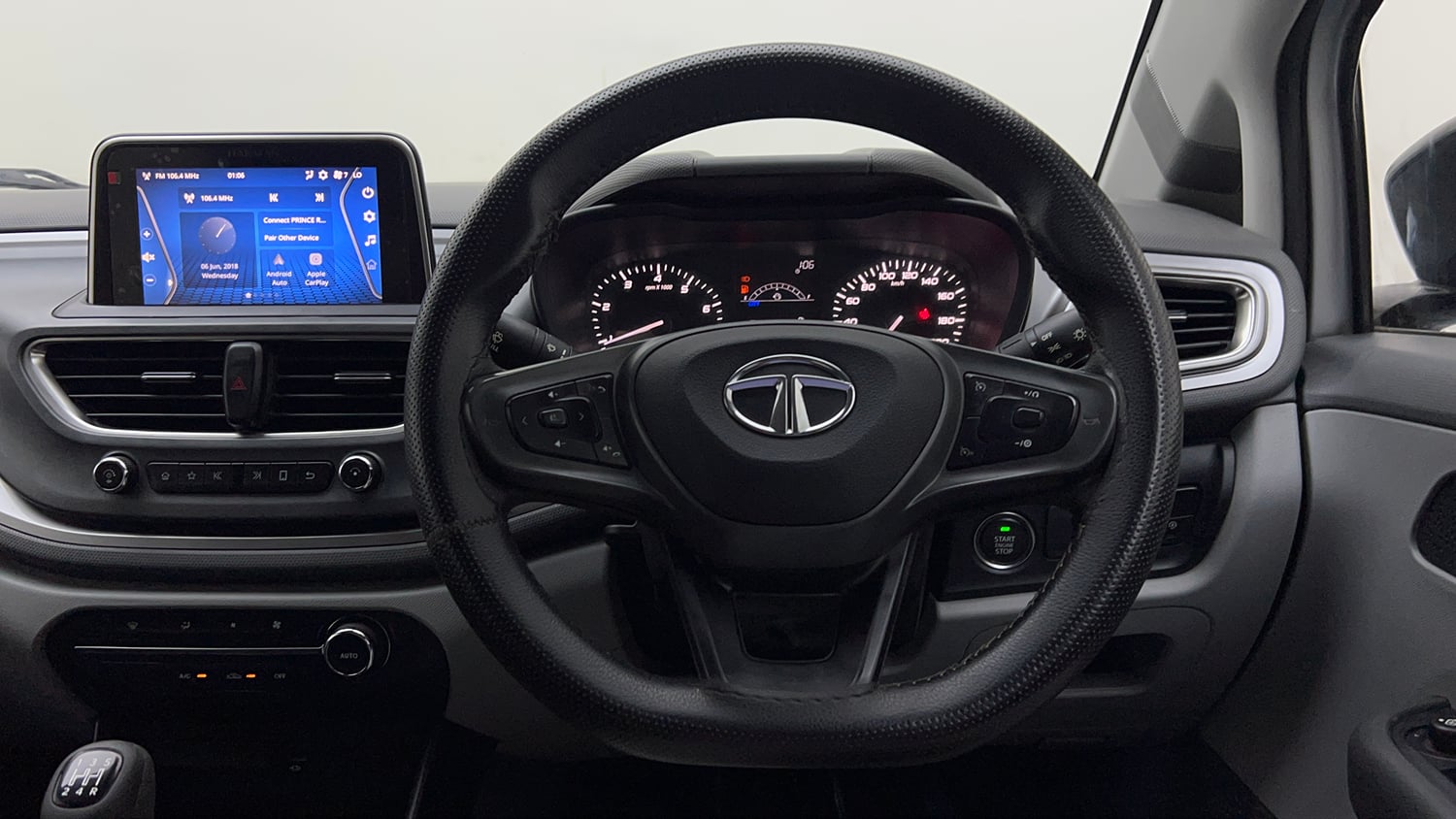 Used 2021 Tata Altroz XT Petrol Petrol Manual interior STEERING VIEW
