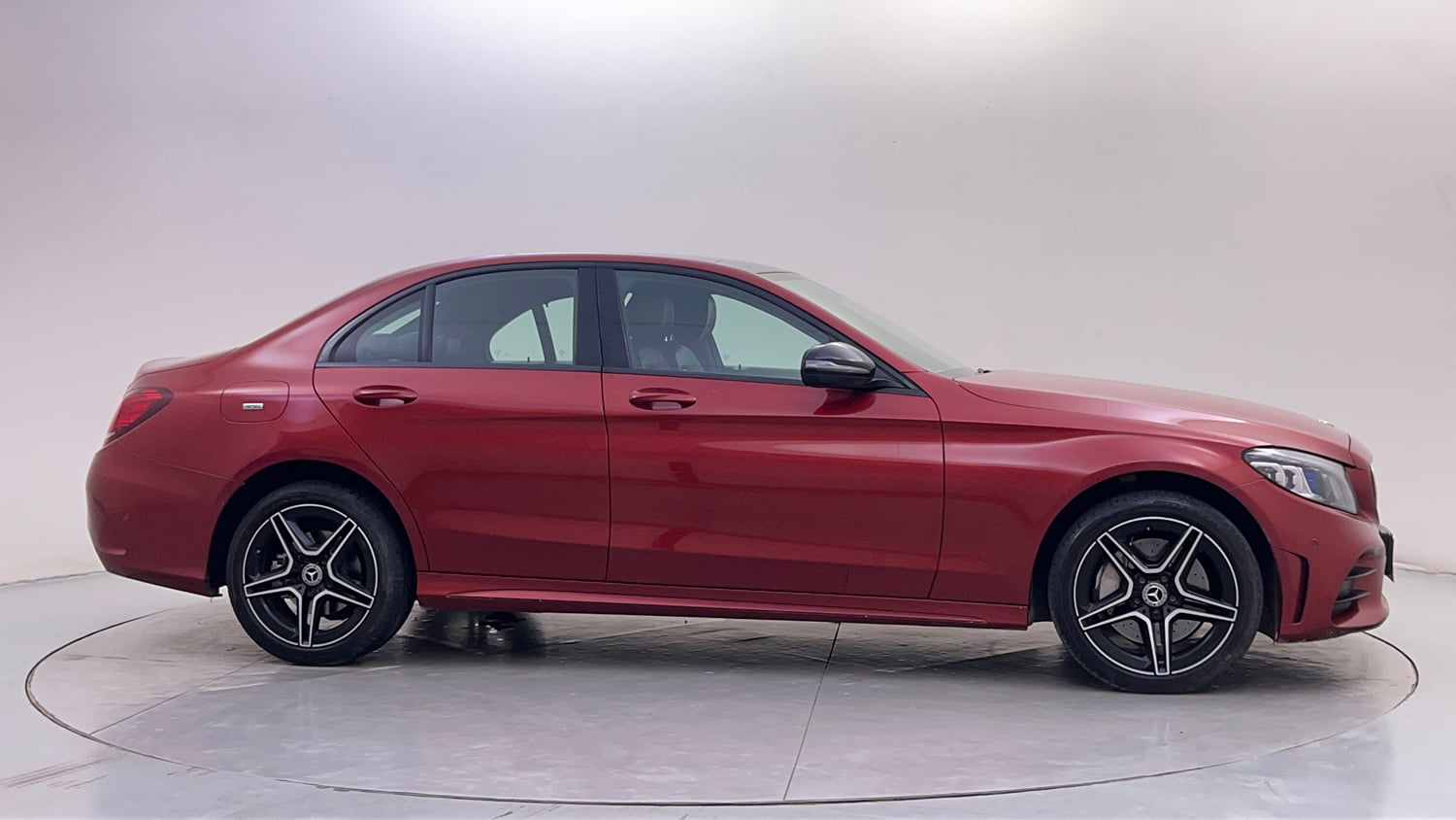 Used 2021 Mercedes-Benz C-Class C 300d AMG line Diesel Automatic exterior RIGHT SIDE VIEW