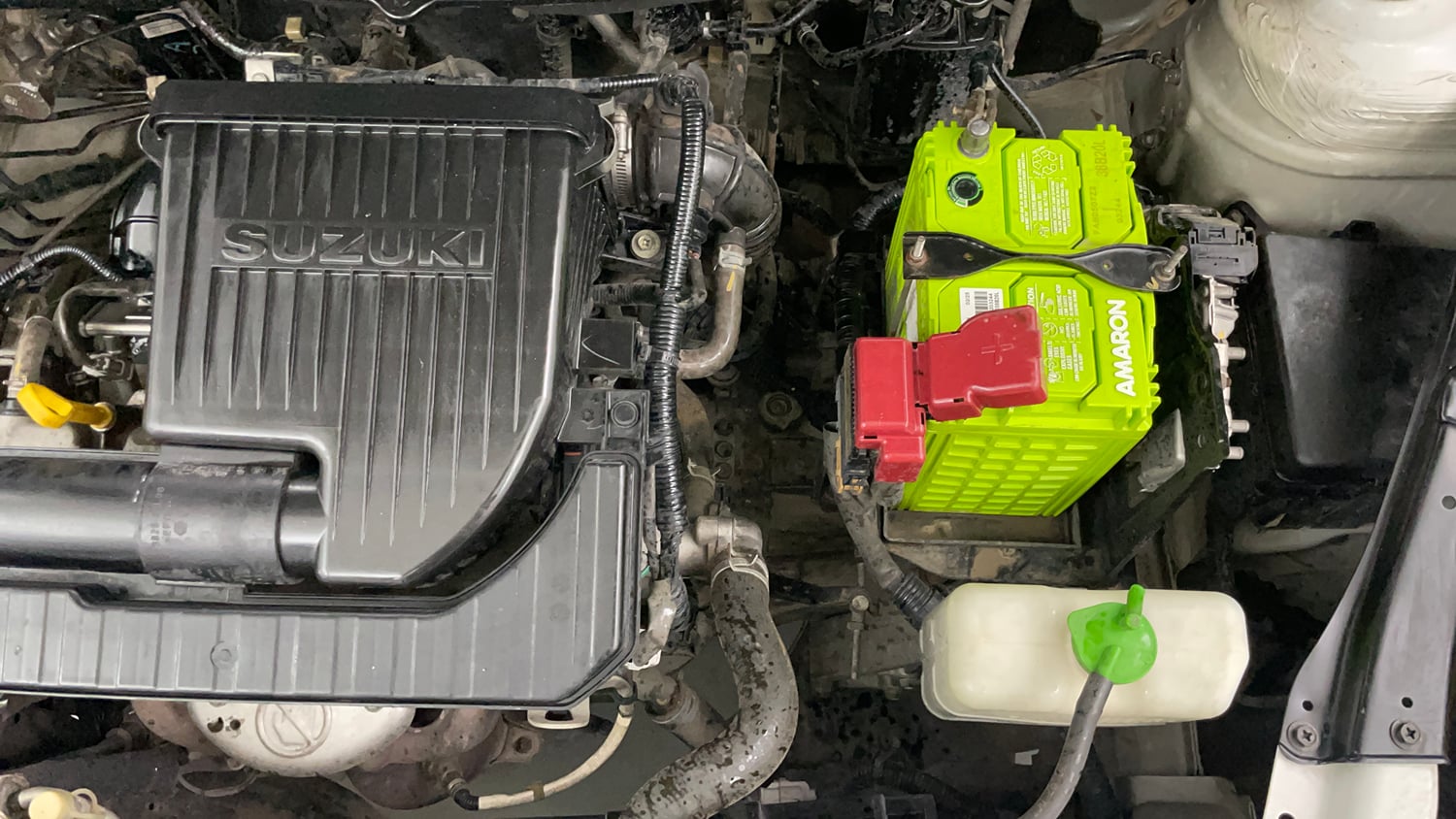 Used 2013 Maruti Suzuki Swift Dzire VXI Petrol Manual engine ENGINE LEFT SIDE VIEW