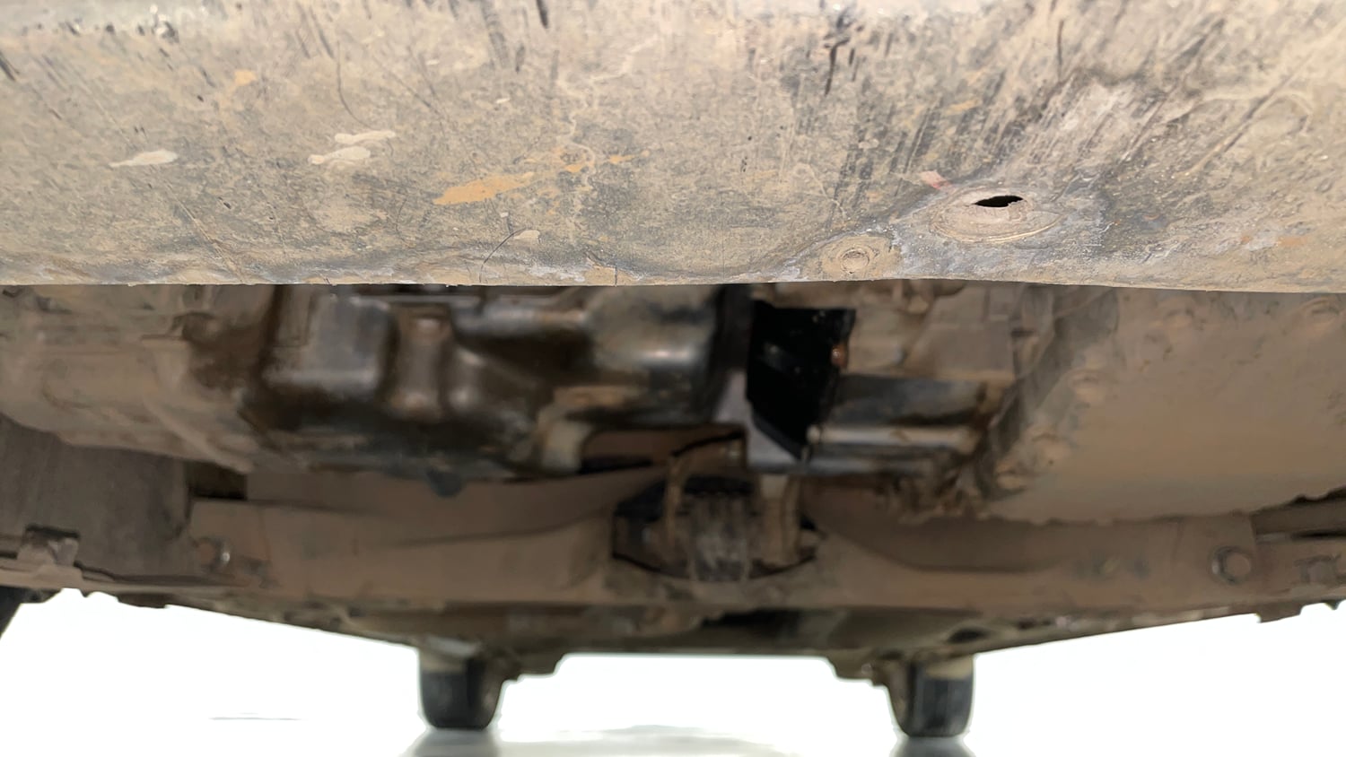 Used 2018 Honda City ZX CVT Petrol Petrol Automatic extra FRONT LEFT UNDERBODY VIEW