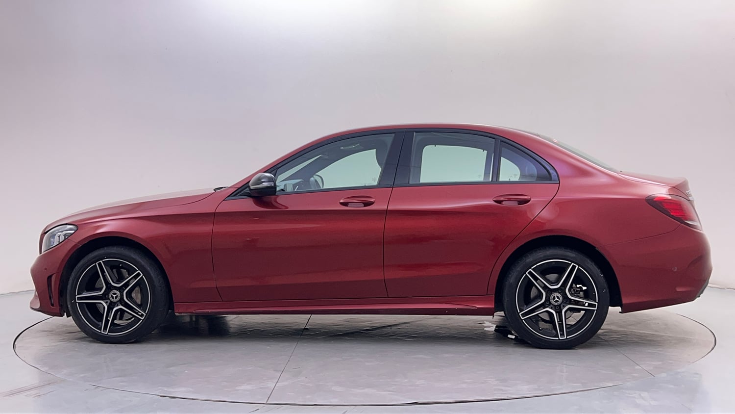 Used 2021 Mercedes-Benz C-Class C 300d AMG line Diesel Automatic exterior LEFT SIDE VIEW