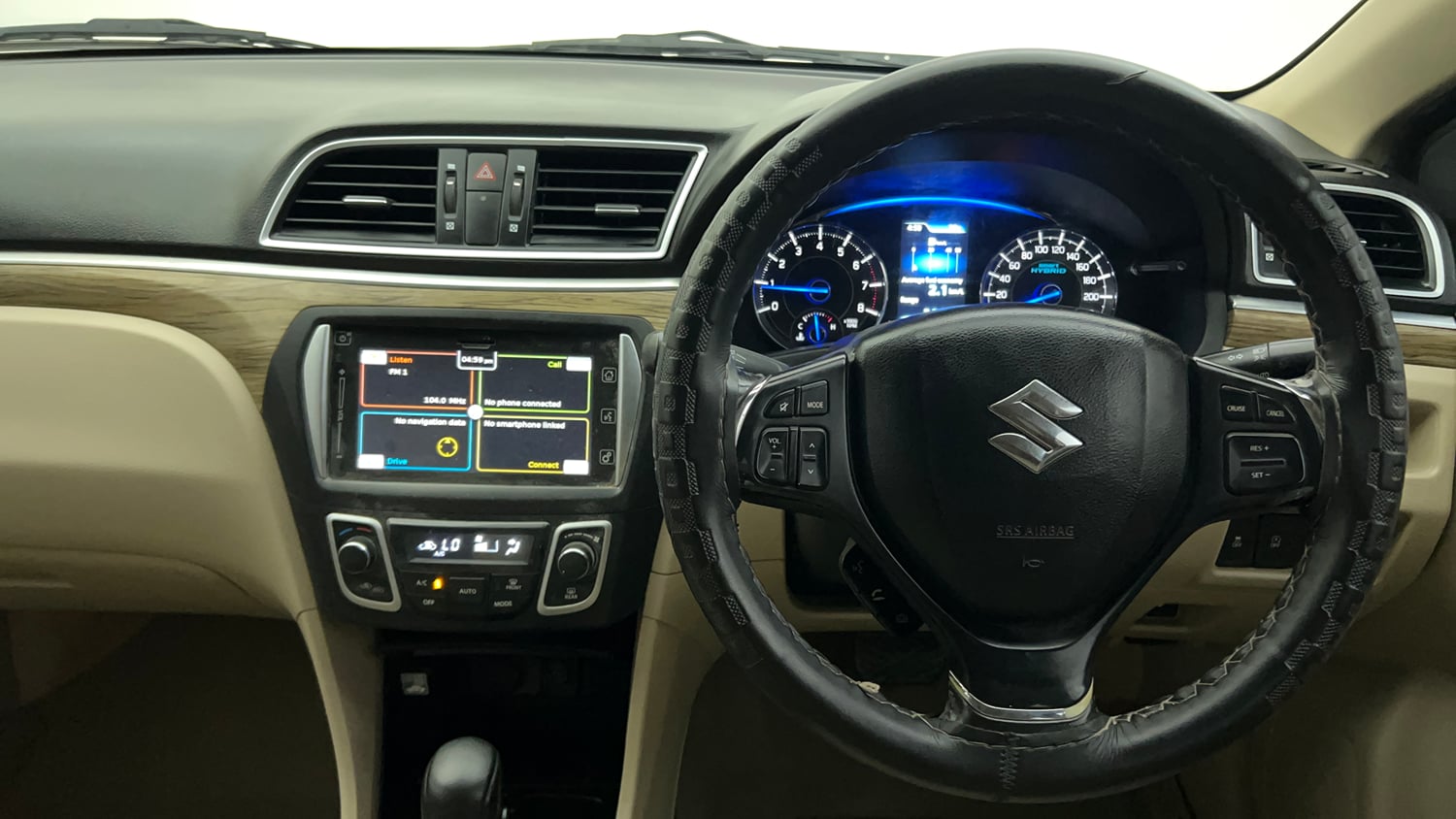 Used 2020 Maruti Suzuki Ciaz Alpha 1.5 AT Petrol Automatic interior STEERING VIEW