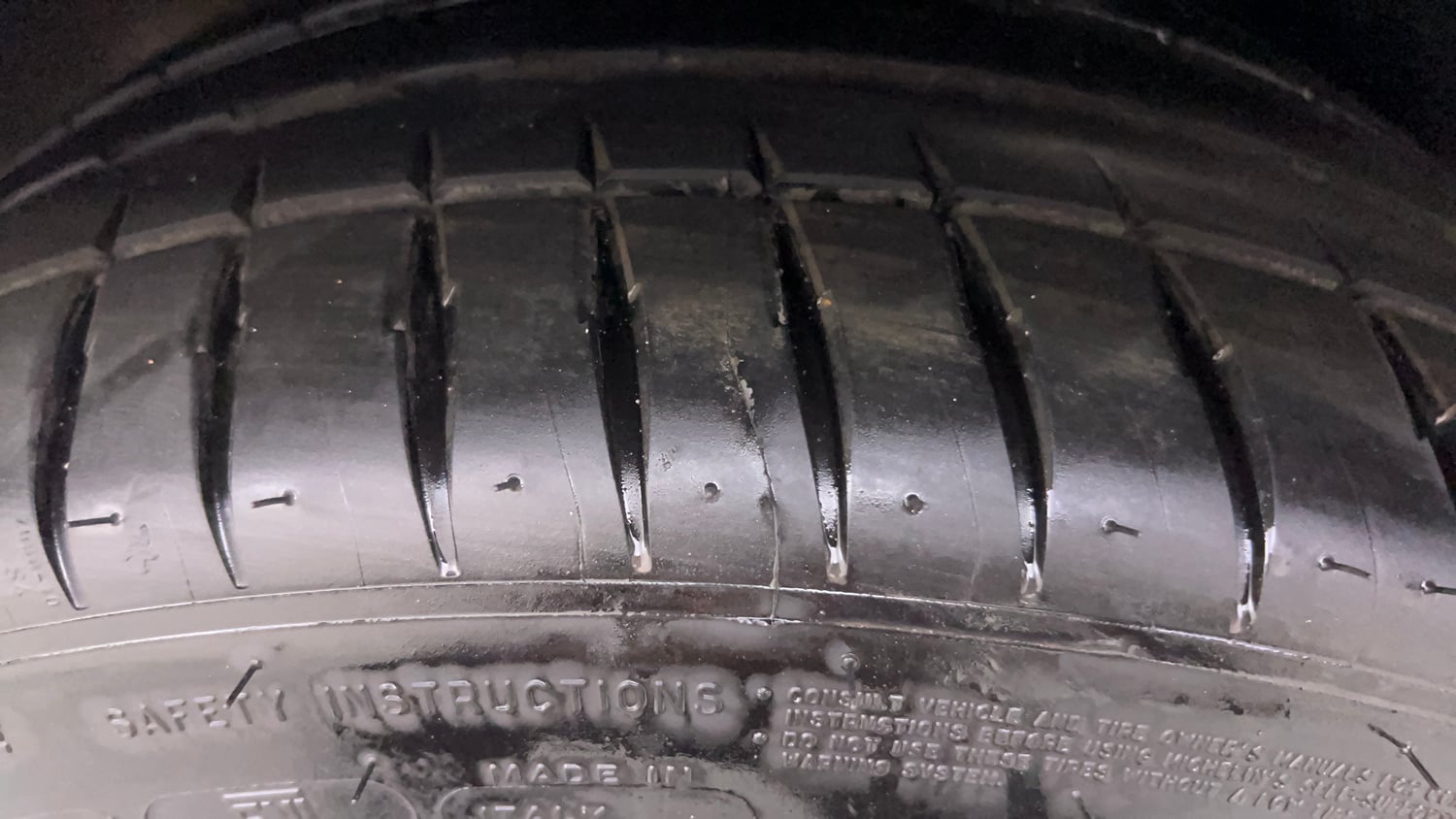 Used 2025 BMW 3 Series Gran Limousine 330Li M Sport Petrol Automatic tyres LEFT REAR TYRE TREAD VIEW