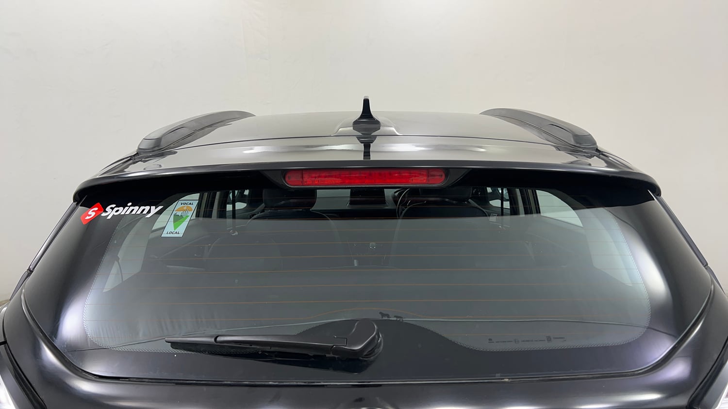 Used 2022 Tata Nexon Kaziranga XZA Plus (Premium) Petrol Automatic exterior BACK WINDSHIELD VIEW