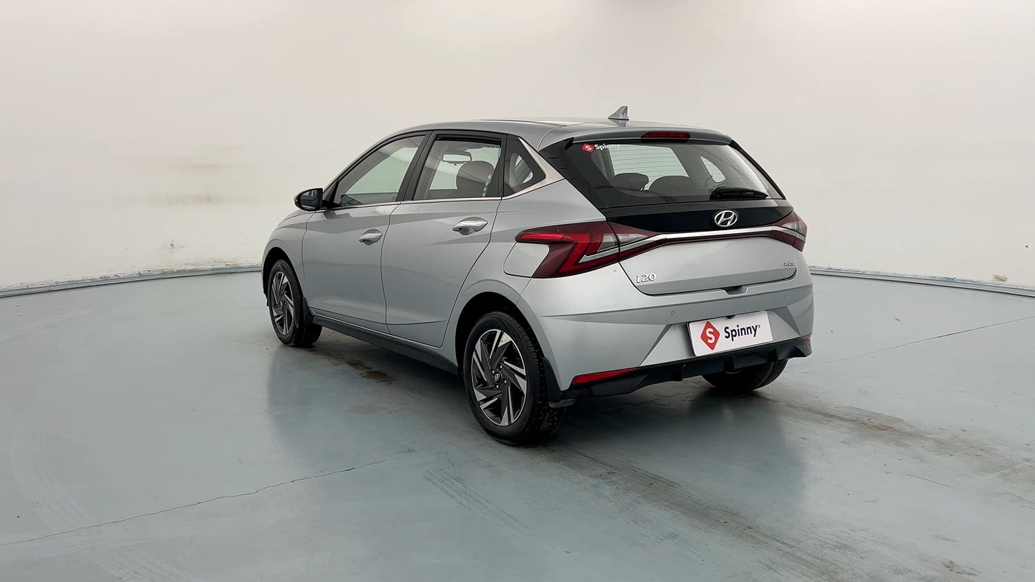 Used 2023 Hyundai i20 Asta (O) 1.2 IVT Petrol Automatic exterior LEFT REAR CORNER VIEW