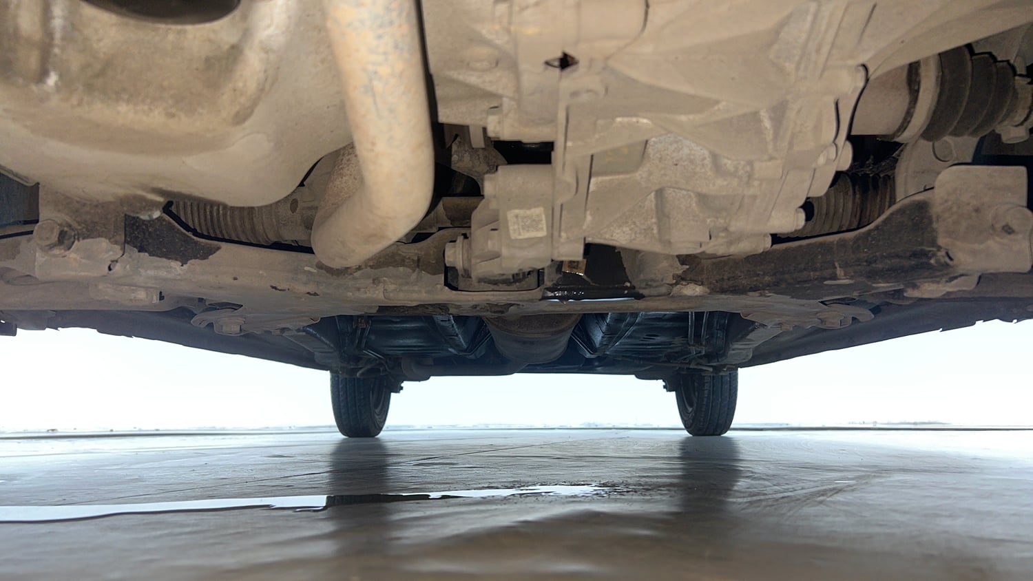 Used 2023 Maruti Suzuki Alto K10 VXi Plus AGS Petrol Automatic extra FRONT LEFT UNDERBODY VIEW