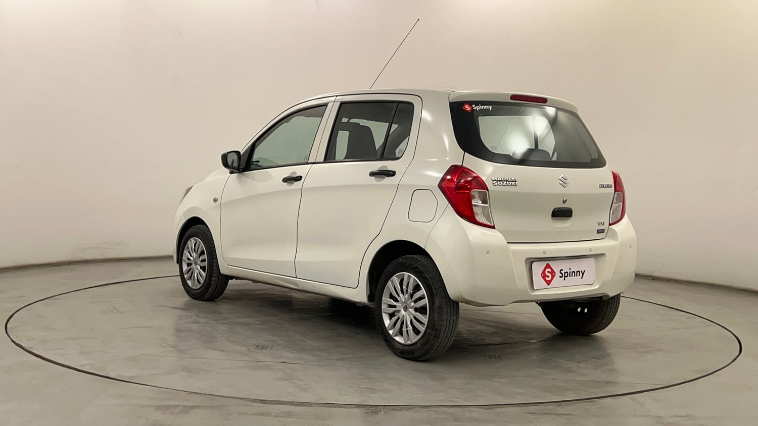 Used 2015 Maruti Suzuki Celerio VXi AMT Petrol Automatic exterior LEFT REAR CORNER VIEW
