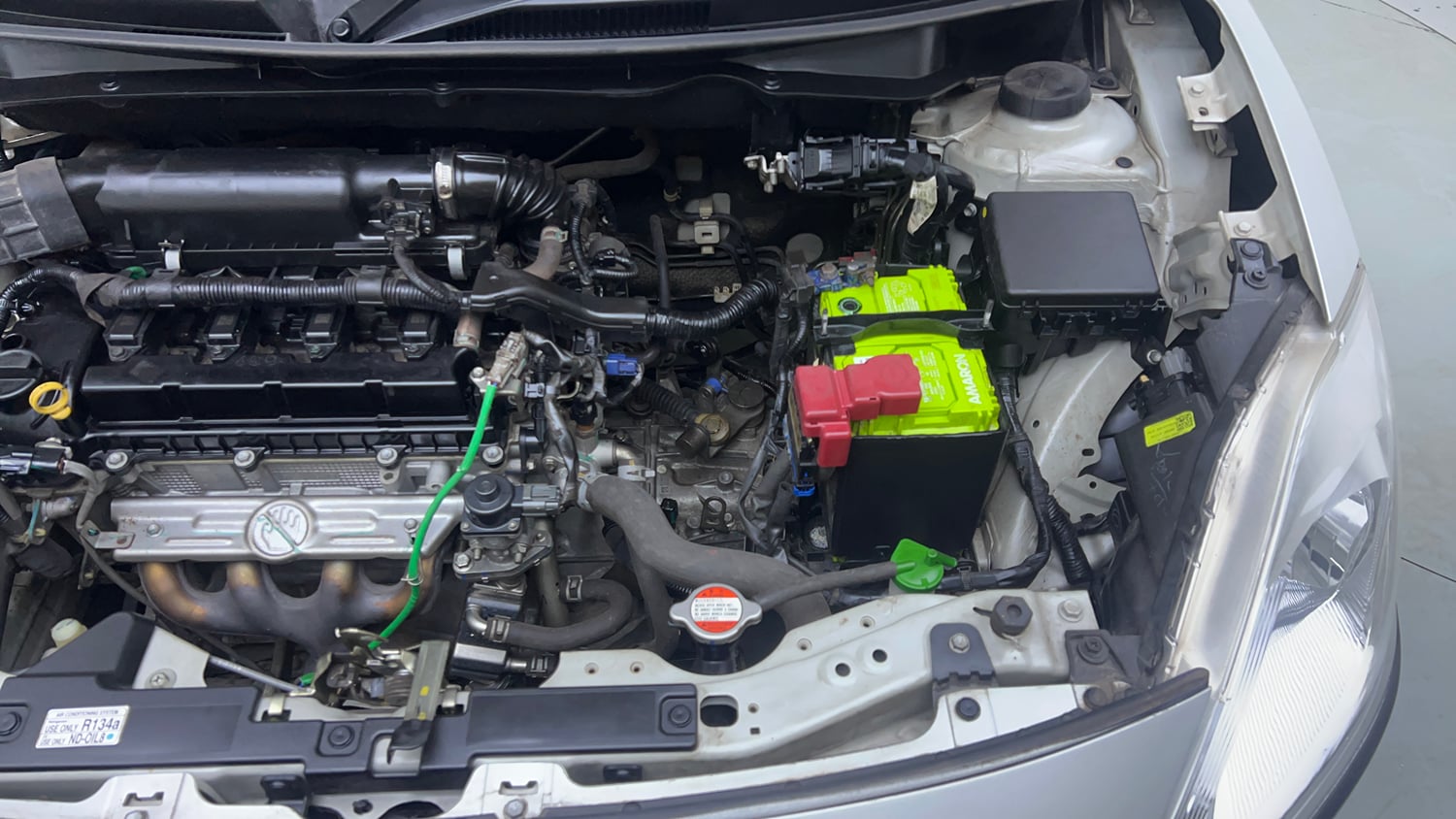 Used 2022 Maruti Suzuki Swift VXi Petrol Manual engine ENGINE LEFT SIDE VIEW
