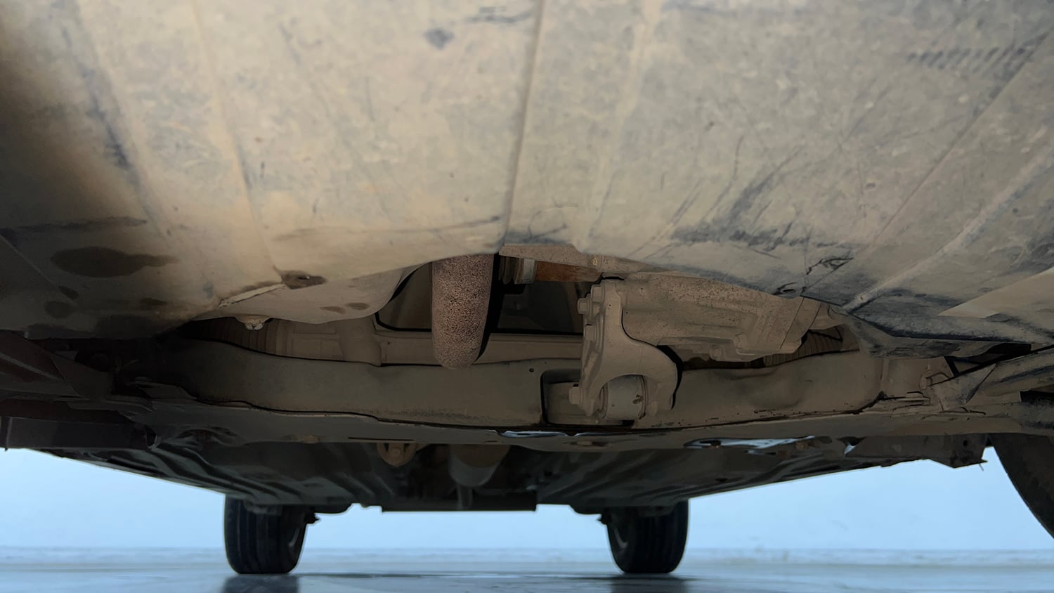 Used 2022 Toyota Urban Cruiser Premium Grade AT Petrol Automatic extra FRONT LEFT UNDERBODY VIEW