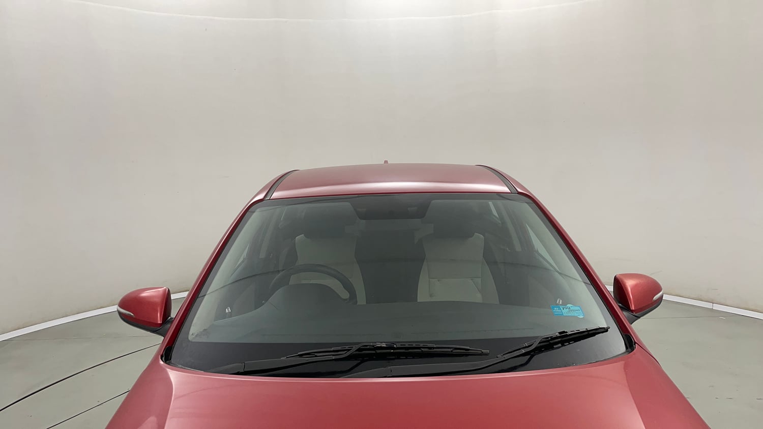 Used 2018 Hyundai Verna EX 1.4 VTVT Petrol Manual exterior FRONT WINDSHIELD VIEW