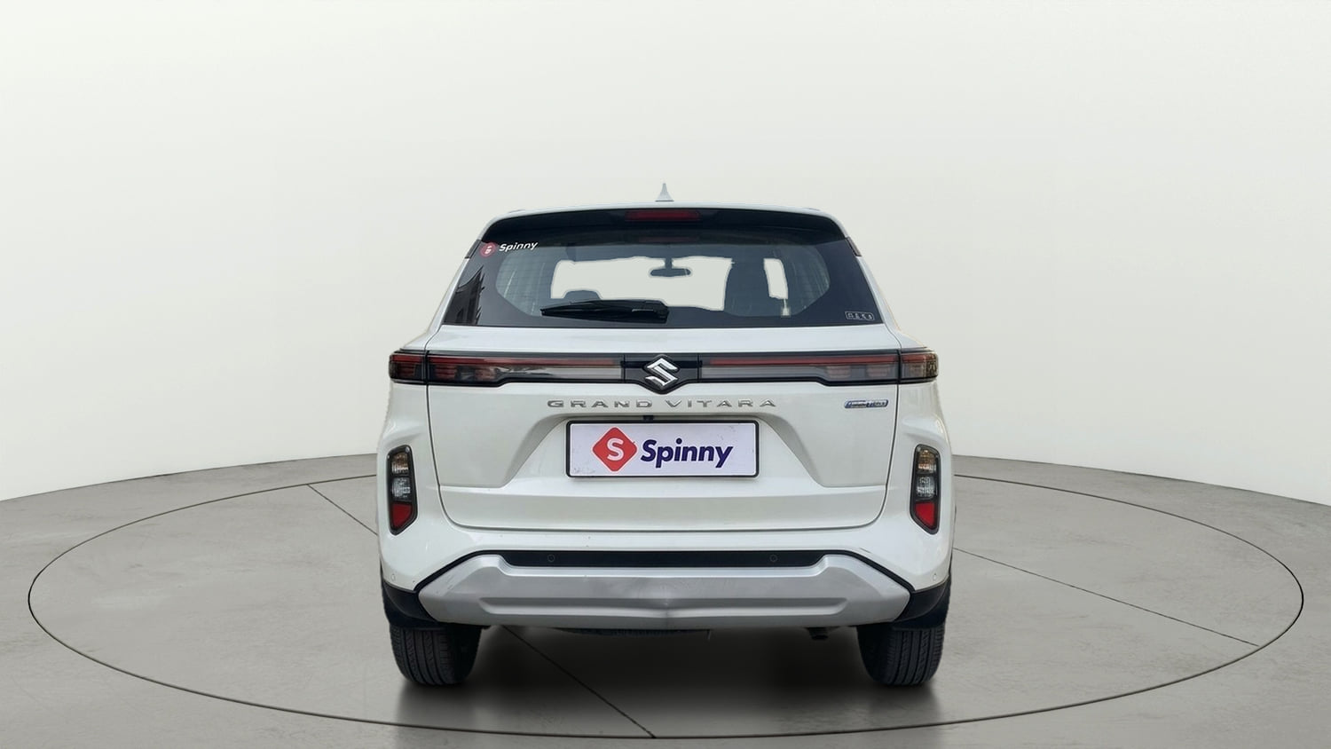 Used 2024 Maruti Suzuki Grand Vitara Zeta Smart Hybrid Petrol Manual exterior BACK VIEW
