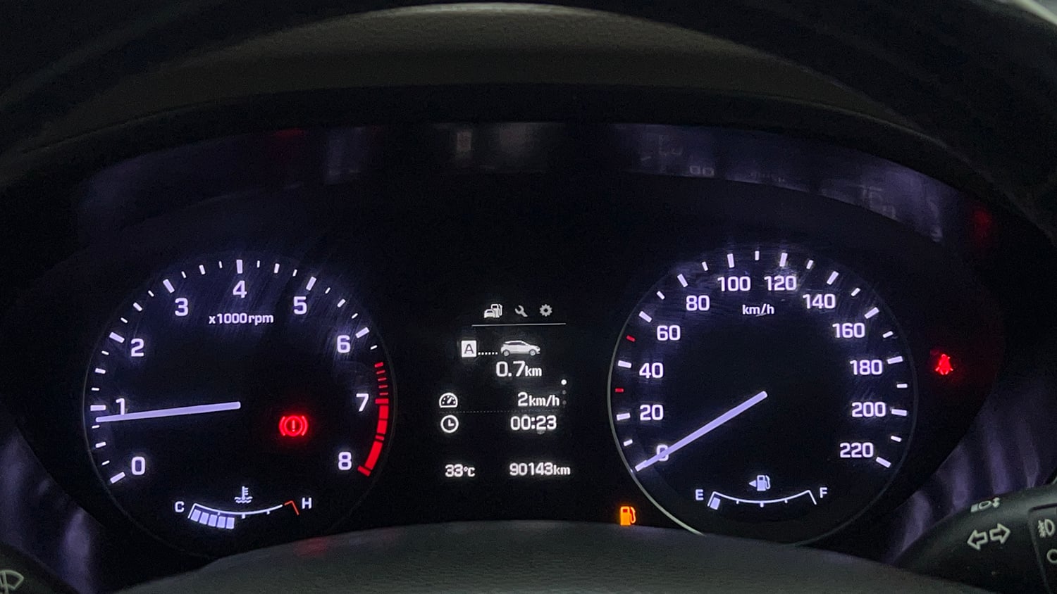 Used 2015 Hyundai Elite i20 Asta 1.2 Petrol Manual interior CLUSTERMETER VIEW