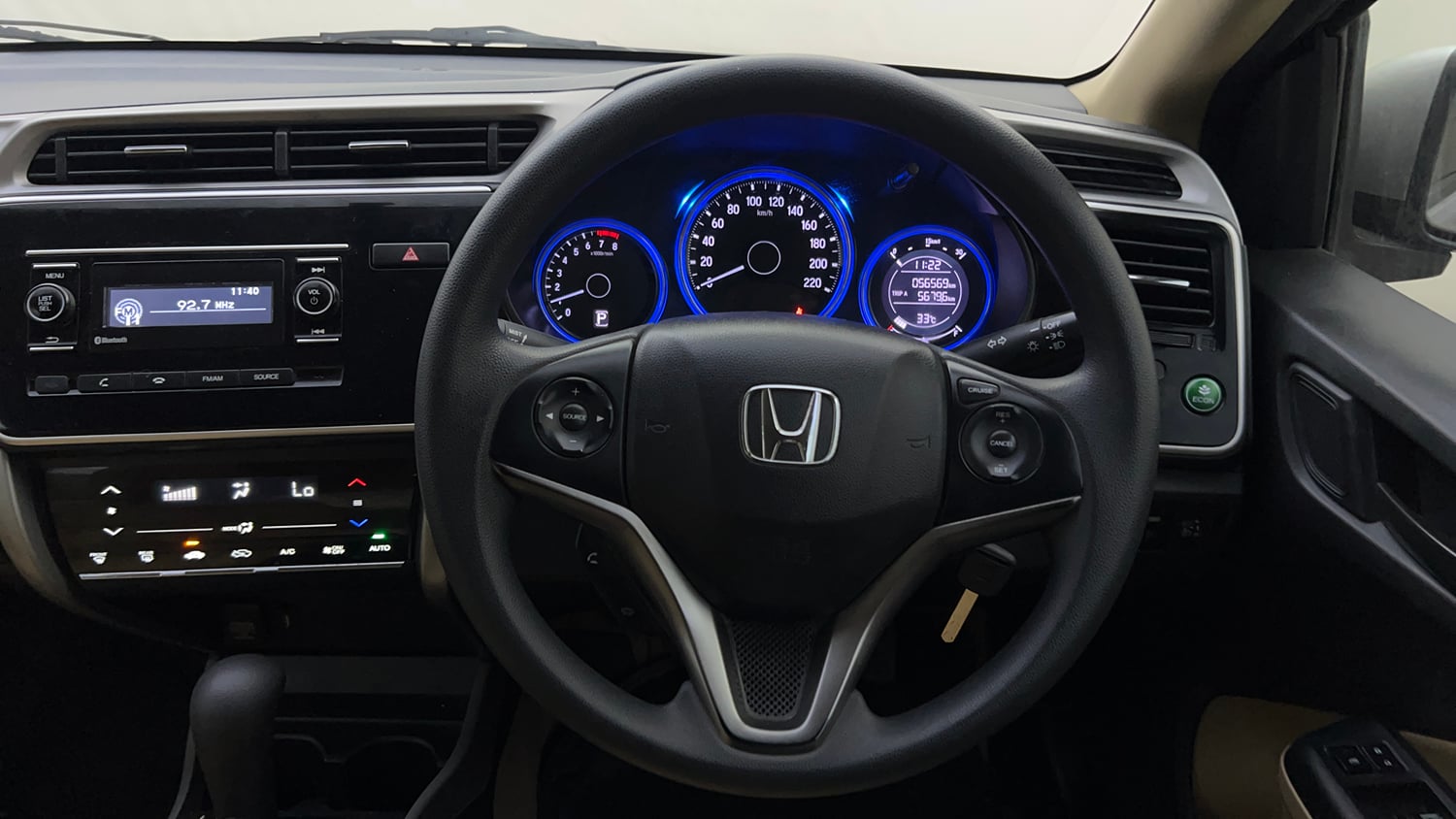 Used 2016 Honda City SV CVT Petrol Automatic interior STEERING VIEW