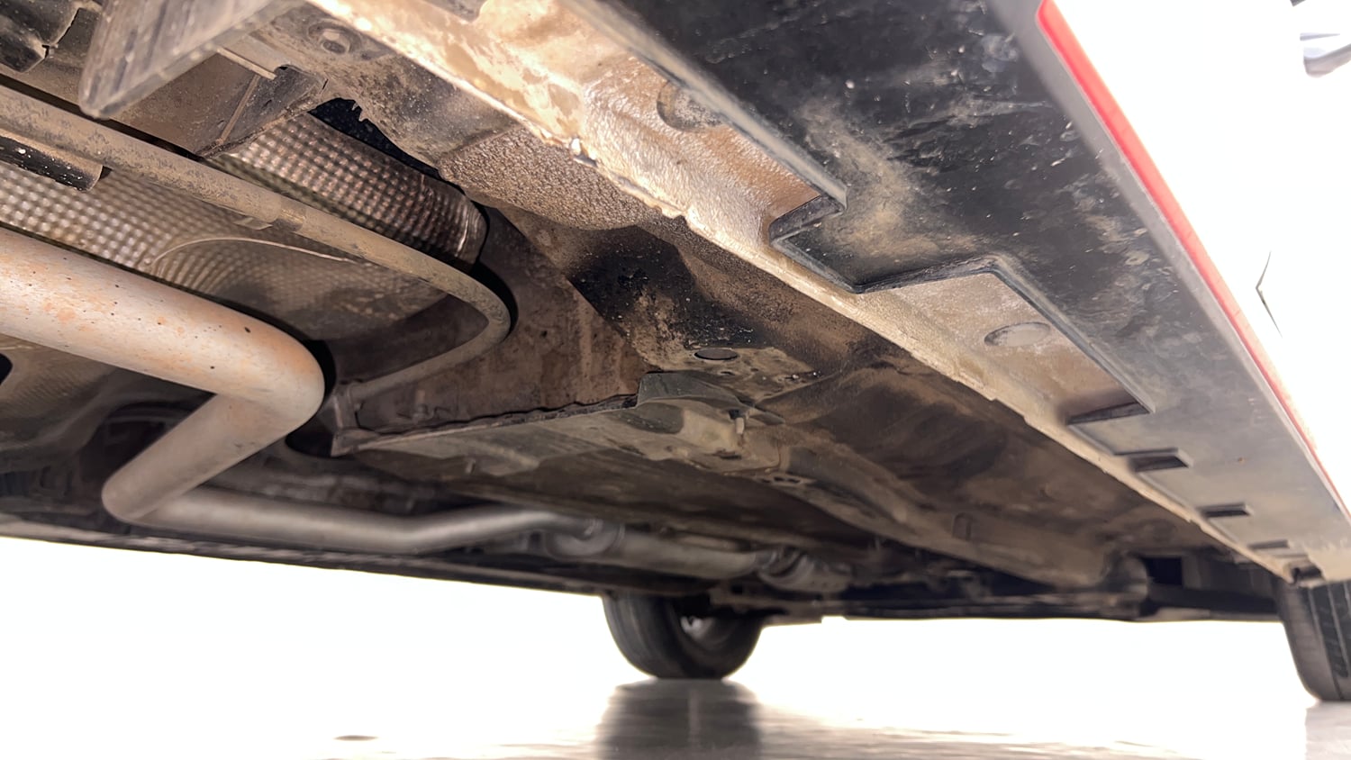 Used 2023 Hyundai i20 N Line N8 1.0 Turbo DCT Petrol Automatic extra REAR RIGHT UNDERBODY VIEW