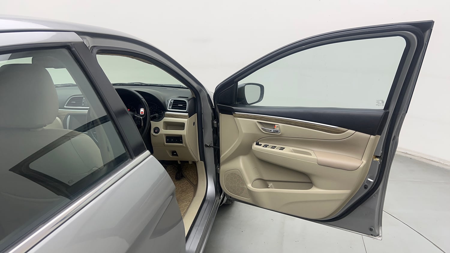 Used 2021 Maruti Suzuki Ciaz Alpha 1.5 AT Petrol Automatic interior RIGHT FRONT DOOR OPEN VIEW