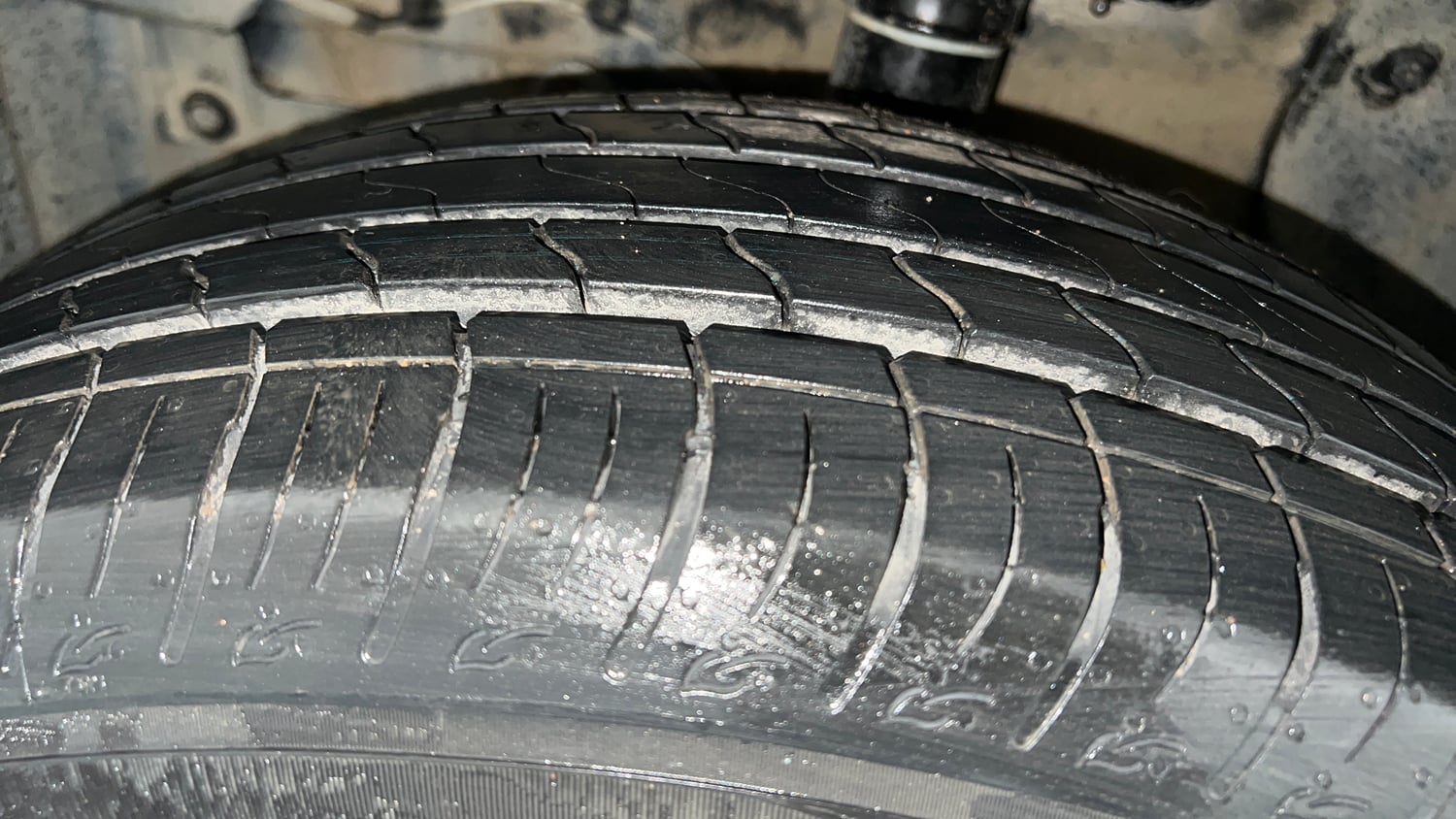 Used 2022 Toyota Urban Cruiser Premium Grade MT Petrol Manual tyres LEFT FRONT TYRE TREAD VIEW
