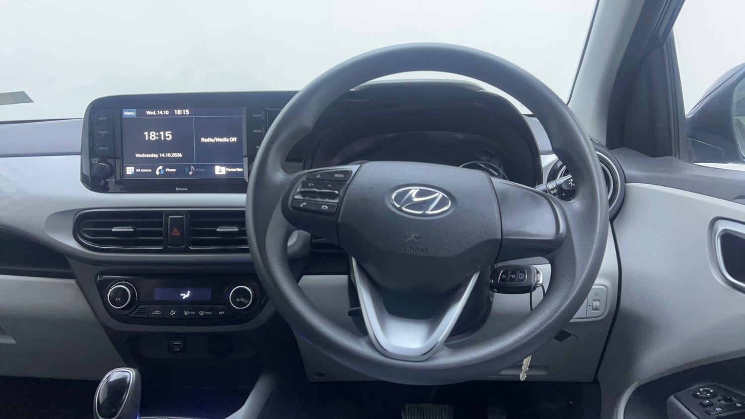Used 2020 Hyundai Grand i10 Nios Sportz AMT 1.2 Kappa VTVT Petrol Automatic interior STEERING VIEW