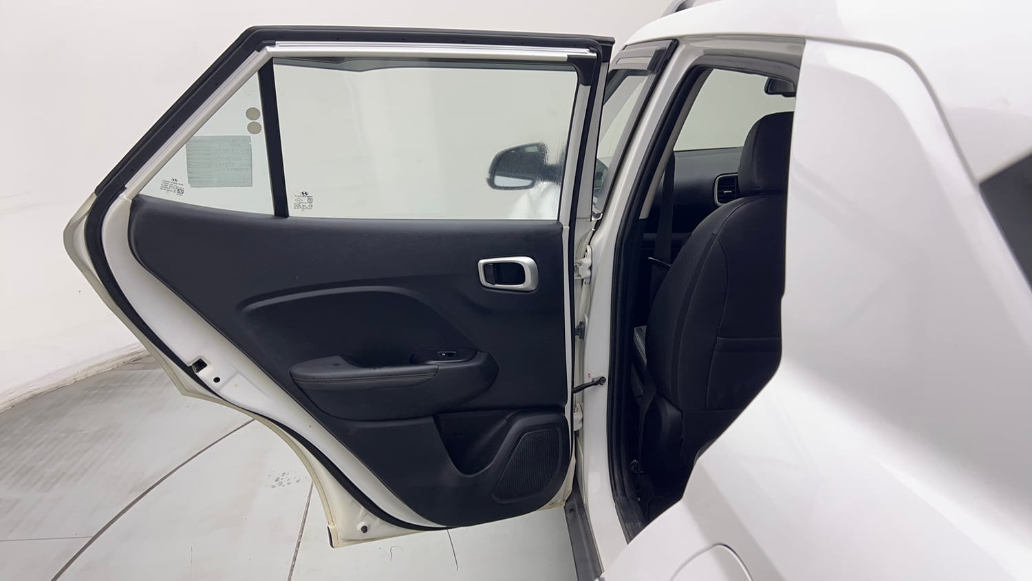 Used 2019 hyundai Venue SX 1.0 (O) Turbo Petrol Petrol Manual interior LEFT REAR DOOR OPEN VIEW