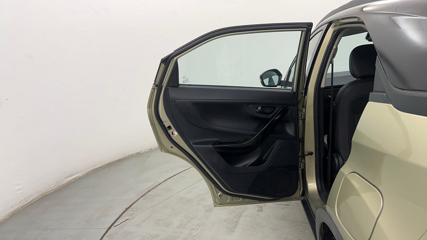 Used 2022 Tata Nexon Kaziranga XZA Plus (Premium) Petrol Automatic interior LEFT REAR DOOR OPEN VIEW