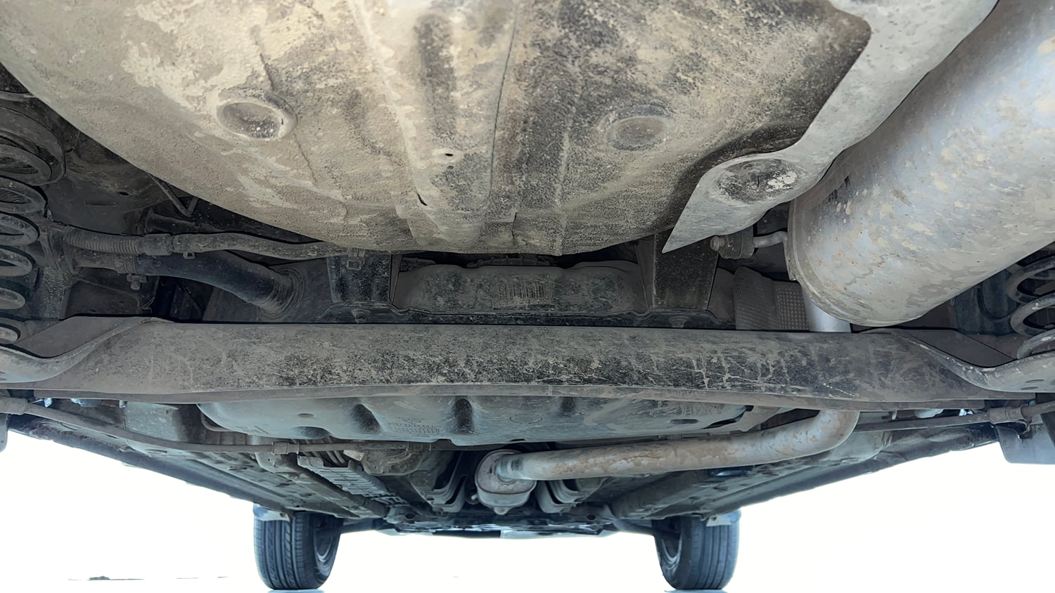 Used 2019 hyundai Venue SX 1.0 (O) Turbo Petrol Petrol Manual extra REAR UNDERBODY VIEW (TAKEN FROM REAR)