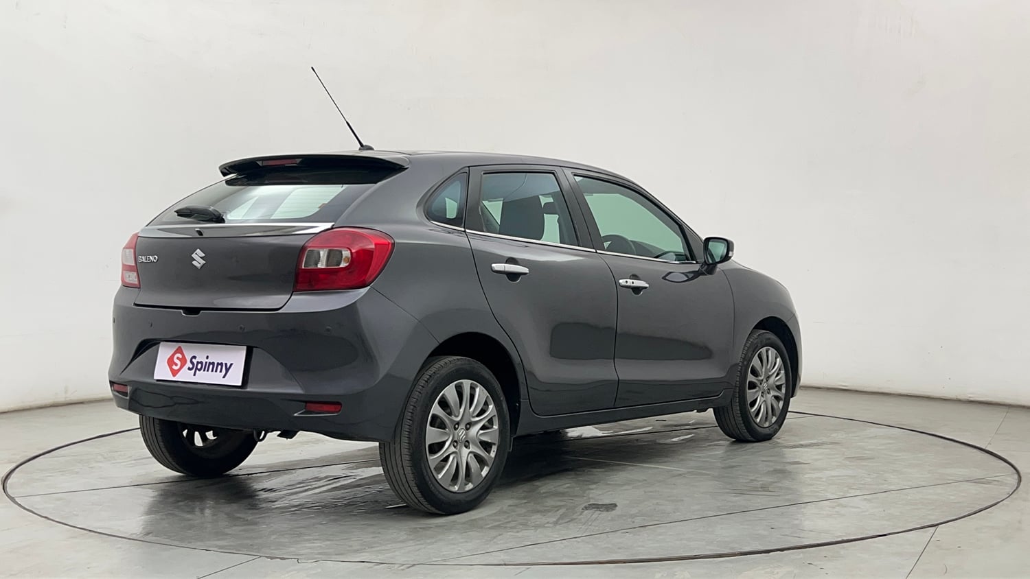 Used 2017 Maruti Suzuki Baleno Alpha 1.2 Petrol Manual exterior RIGHT REAR CORNER VIEW