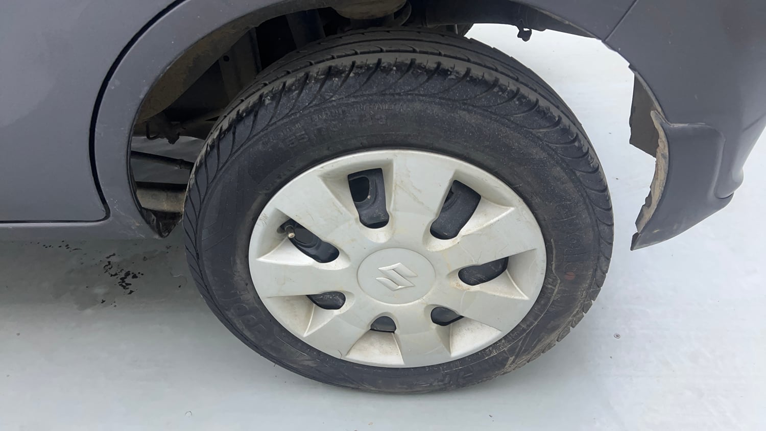 Used 2019 Maruti Suzuki Alto K10 VXi (O) Petrol Manual tyres LEFT REAR TYRE RIM VIEW