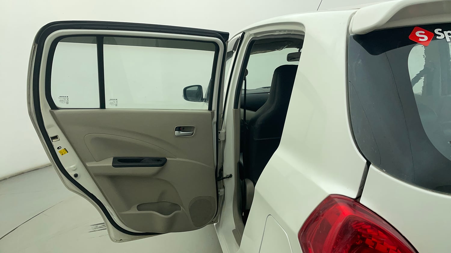 Used 2017 Maruti Suzuki Celerio VXi Petrol Manual interior LEFT REAR DOOR OPEN VIEW