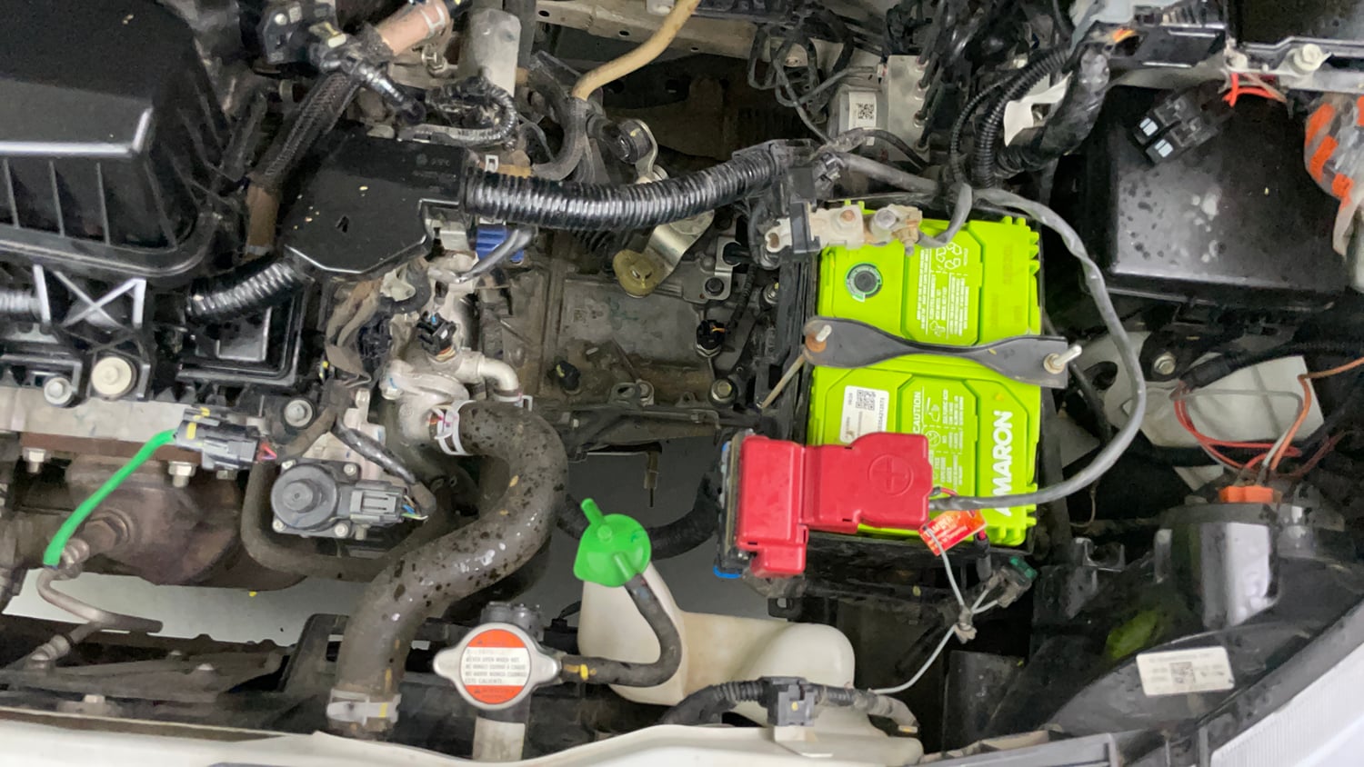 Used 2022 Maruti Suzuki Wagon R VXI 1.0 Petrol Manual engine ENGINE LEFT SIDE VIEW