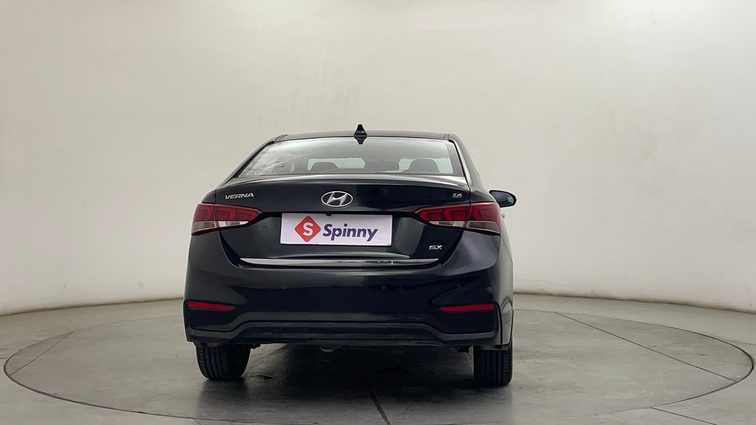 Used 2019 Hyundai Verna SX 1.6 VTVT Petrol Manual exterior BACK VIEW