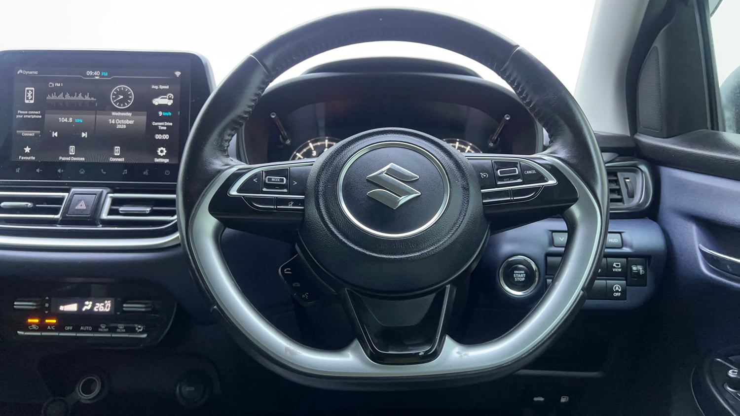 Used 2023 Maruti Suzuki Baleno Alpha AGS Petrol Automatic interior STEERING VIEW