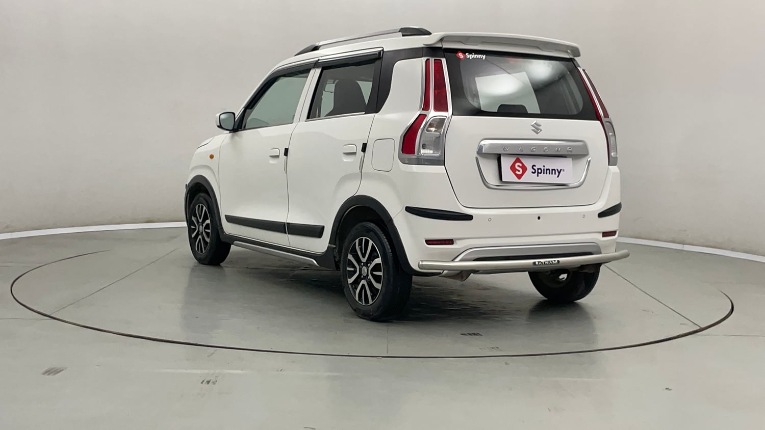 Used 2022 Maruti Suzuki Wagon R VXI 1.0 Petrol Manual exterior LEFT REAR CORNER VIEW