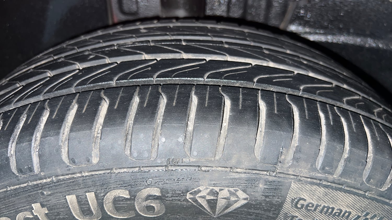 Used 2021 Tata Altroz XZ Diesel Diesel Manual tyres RIGHT REAR TYRE TREAD VIEW