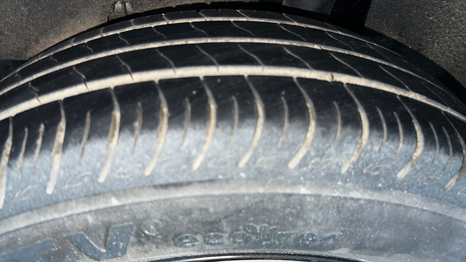 Used 2021 Maruti Suzuki Baleno Delta Petrol Manual tyres LEFT REAR TYRE TREAD VIEW