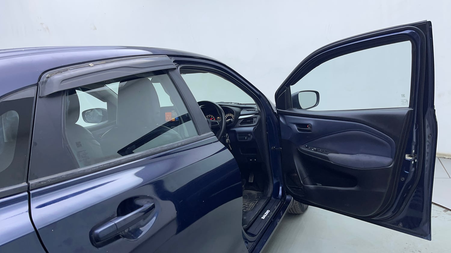 Used 2022 Maruti Suzuki Baleno Delta MT Petrol Manual interior RIGHT FRONT DOOR OPEN VIEW