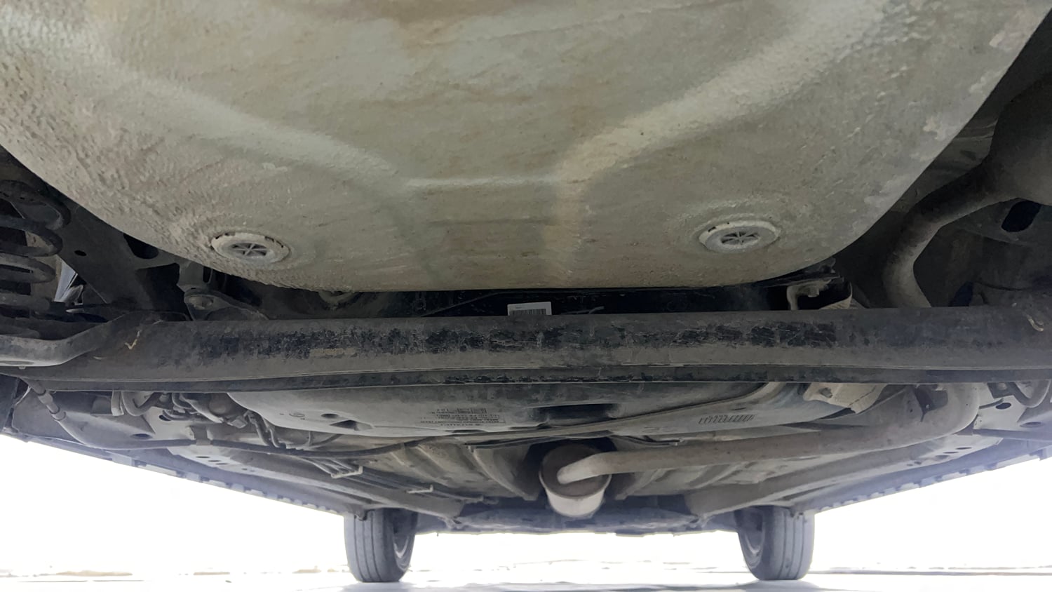 Used 2023 Maruti Suzuki Ignis Zeta 1.2 AMT Petrol Automatic extra REAR UNDERBODY VIEW (TAKEN FROM REAR)