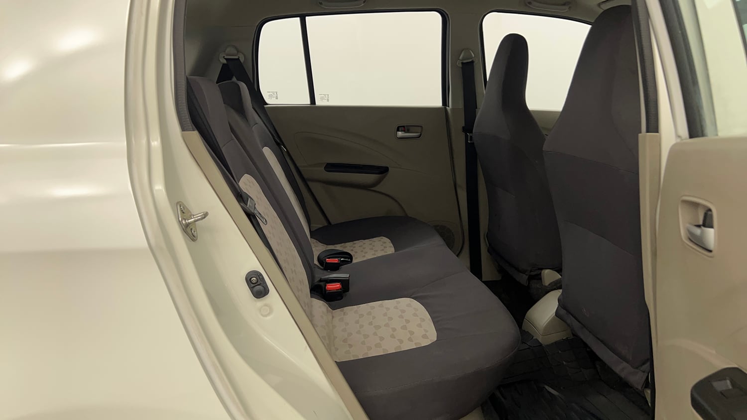 Used 2015 Maruti Suzuki Celerio VXi AMT Petrol Automatic interior RIGHT SIDE REAR DOOR CABIN VIEW