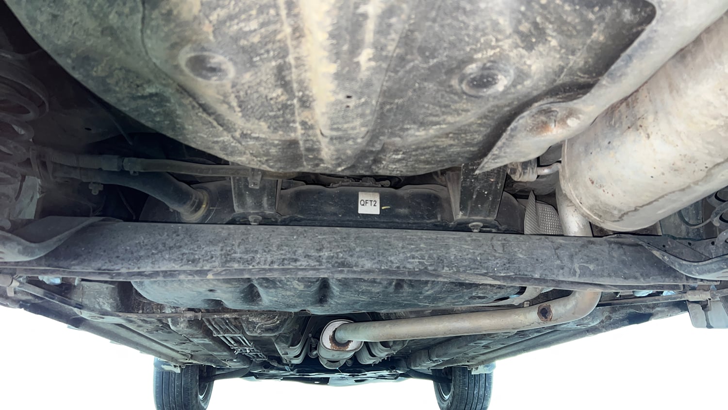 Used 2021 Hyundai Venue SX Plus 1.0 Turbo DCT Petrol Automatic extra REAR UNDERBODY VIEW (TAKEN FROM REAR)