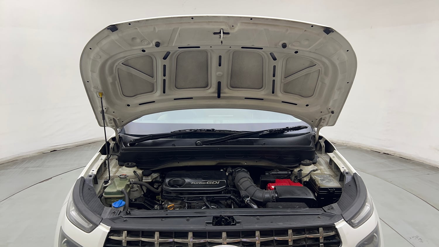 Used 2019 hyundai Venue SX 1.0 (O) Turbo Petrol Petrol Manual engine ENGINE & BONNET OPEN FRONT VIEW