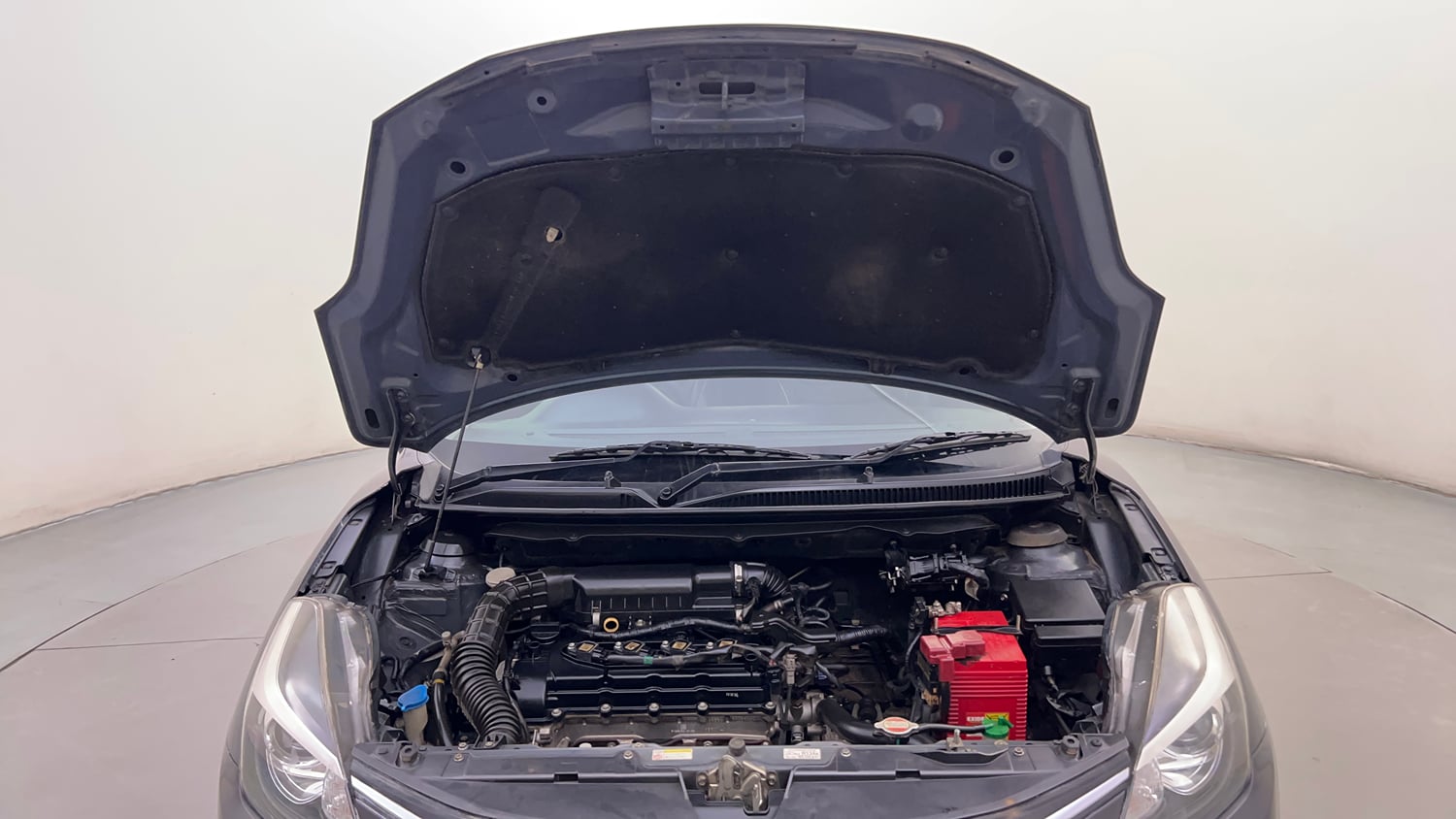 Used 2018 Maruti Suzuki Baleno Alpha 1.2 AT Petrol Automatic engine ENGINE & BONNET OPEN FRONT VIEW