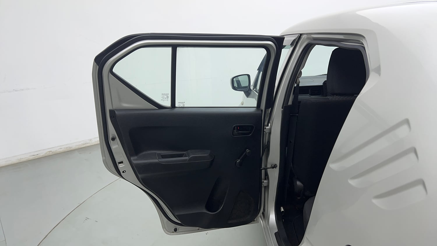 Used 2023 Maruti Suzuki Ignis Sigma 1.2 MT Petrol Manual interior LEFT REAR DOOR OPEN VIEW