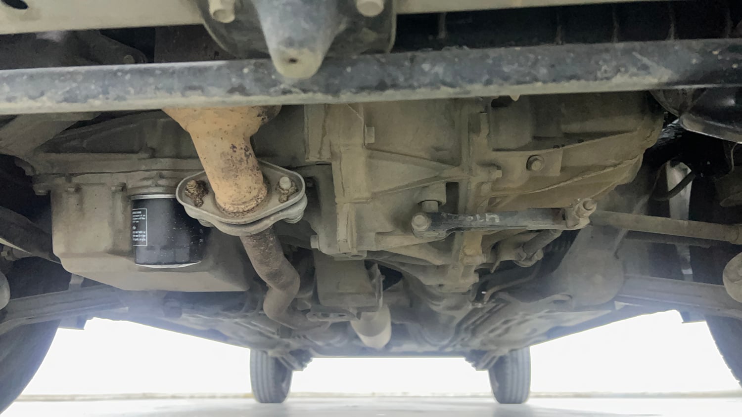 Used 2019 Maruti Suzuki Alto K10 VXi (O) Petrol Manual extra FRONT LEFT UNDERBODY VIEW