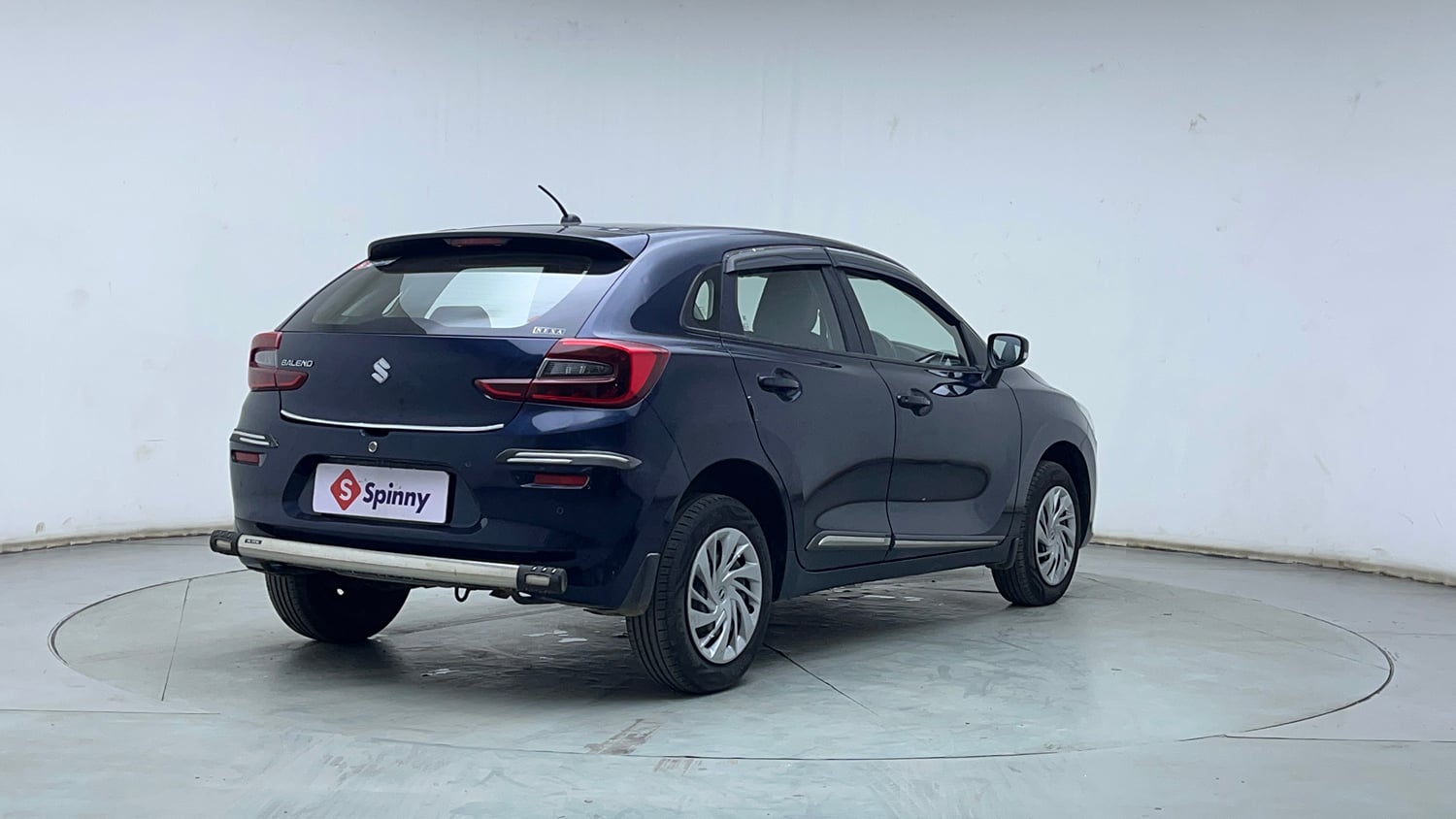 Used 2022 Maruti Suzuki Baleno Delta MT Petrol Manual exterior RIGHT REAR CORNER VIEW